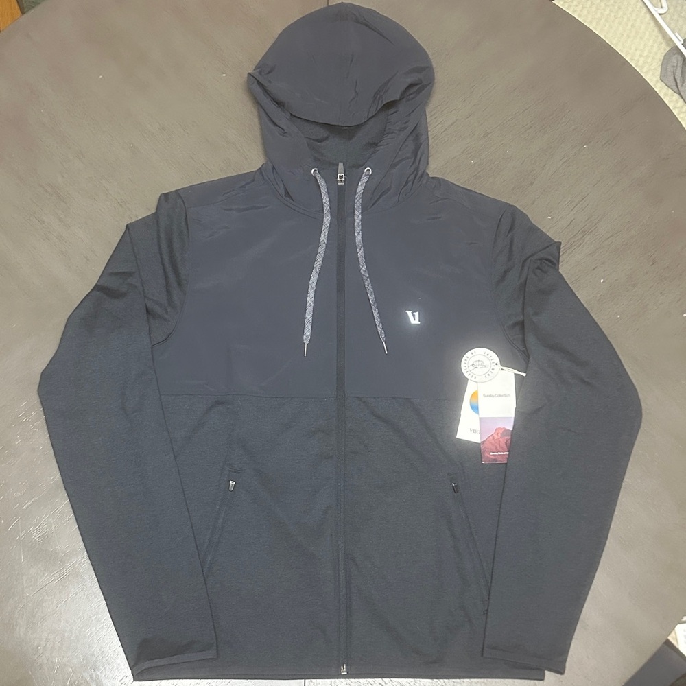 Vuori Men's Sunday Element Jacket Ink Heather
